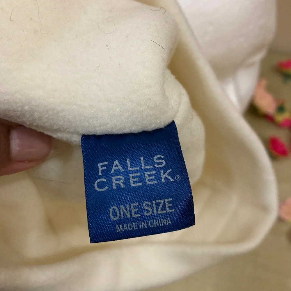 Falls Creek Women's Hat, Scarf & Glove set, white